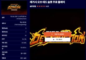 WEGO88 피스트 오브 디스트럭션(Fist of Destruction) 슬롯 완벽 가이드