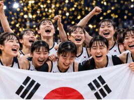 12년 만에 다시 정상에 오른 한국 여자농구, 일본 꺾고 금메달